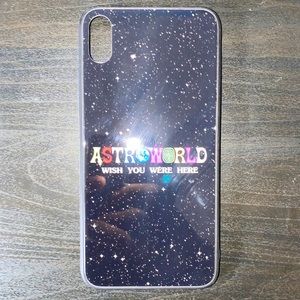 Travis Scott Astroworld iPhone Xs Max Glass Case